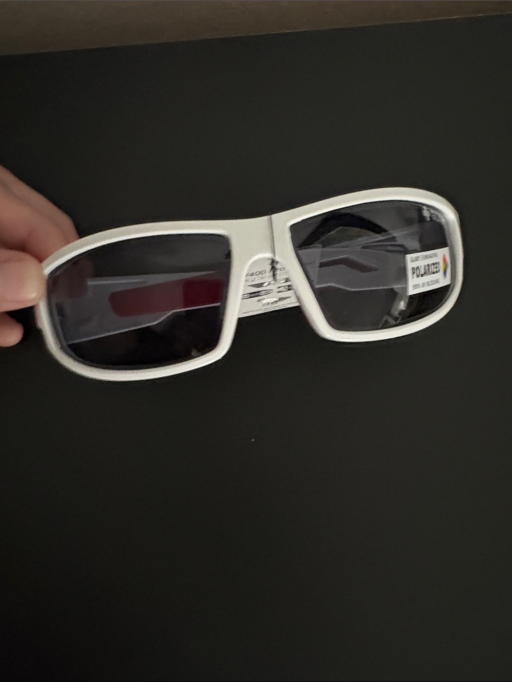 Guard White Frame Polarized Sunglasses